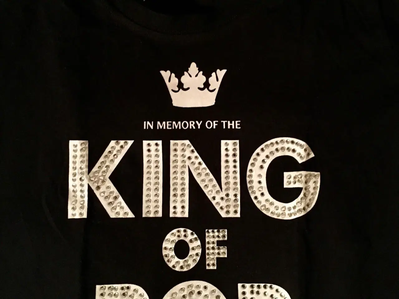 Billede 2 - Ny KING OF POP T-shirt til salg