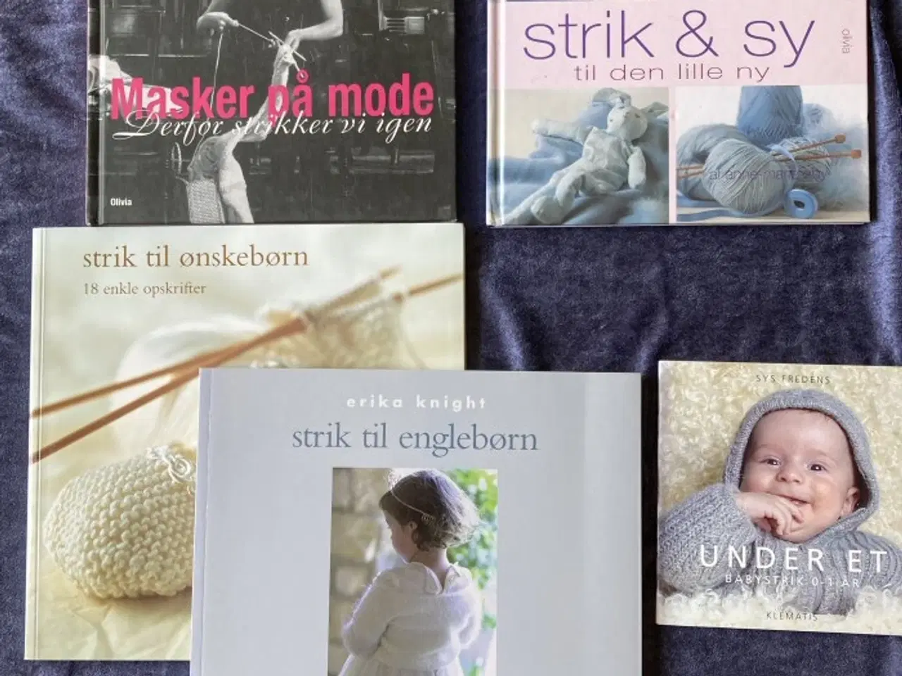 Billede 3 - Bøger med strik og hækling – se pris på hver bog u