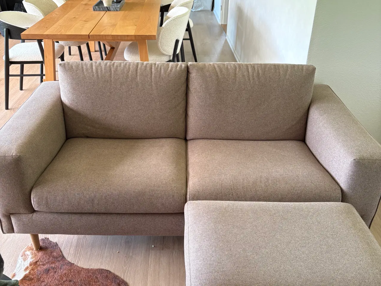 Billede 3 - Sofa med puf 