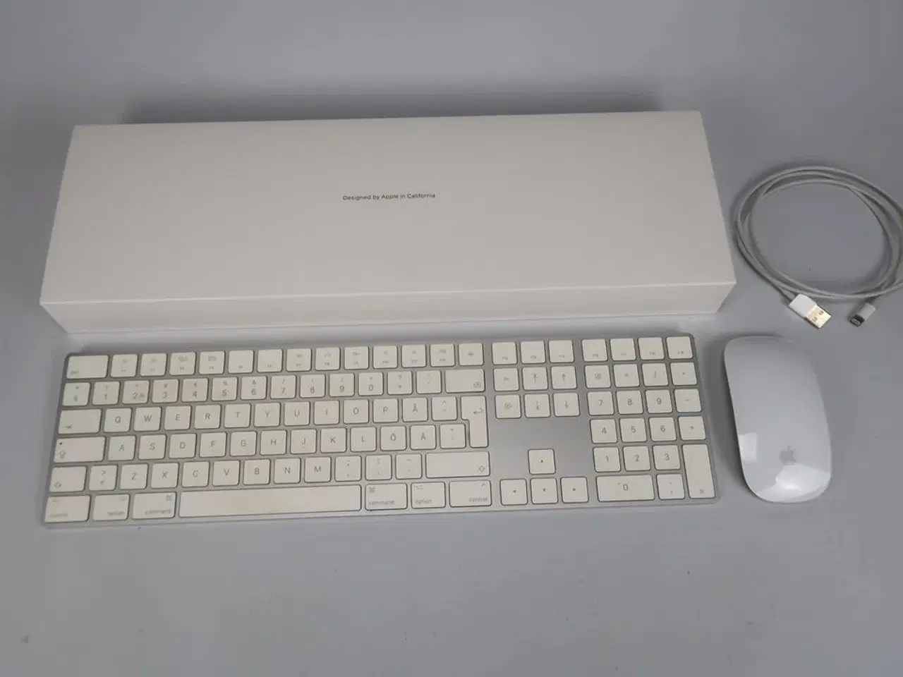 Billede 1 - Apple trådløst tastatur & mus - UBRUGT