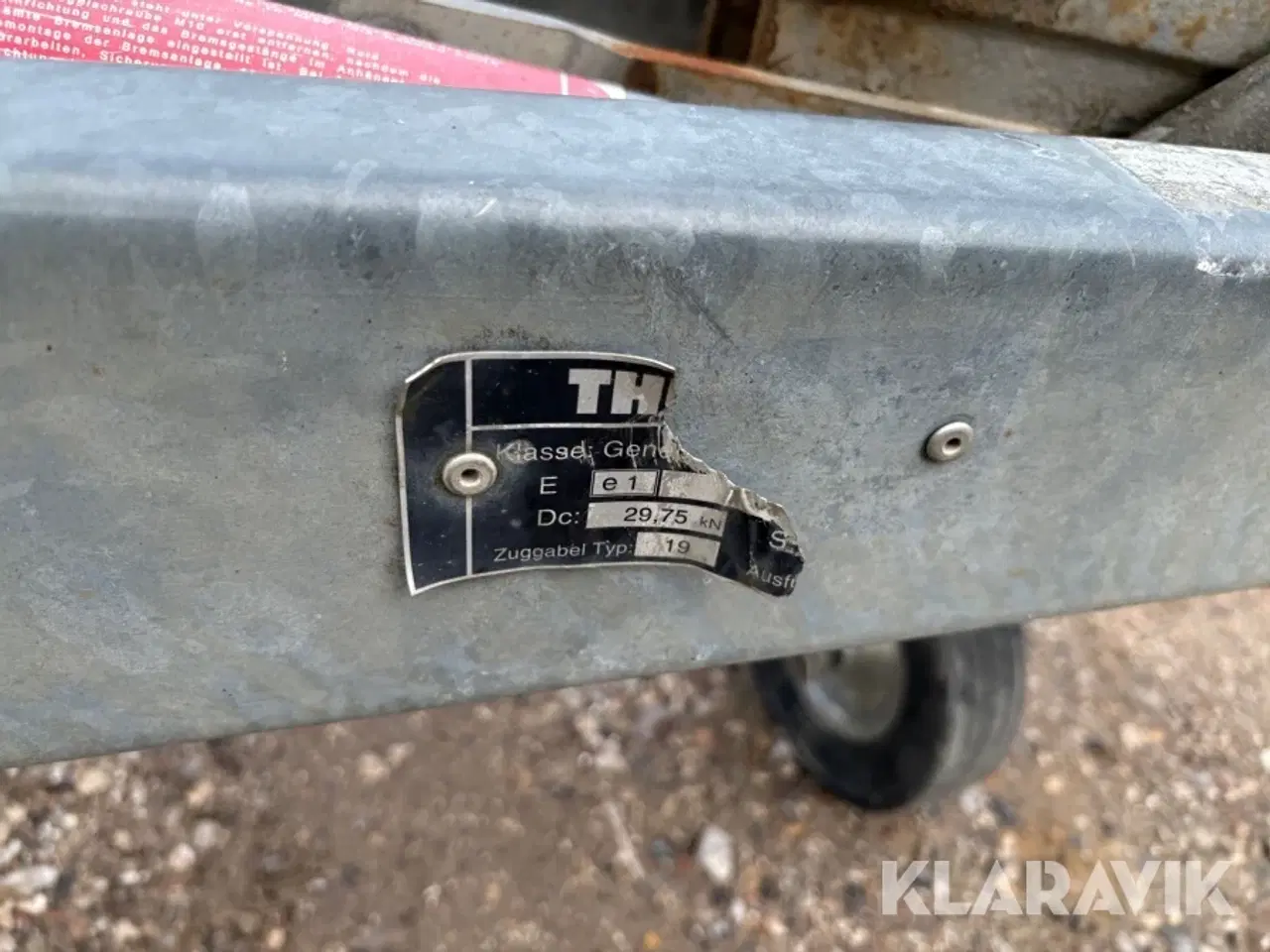 Billede 8 - Maskintrailer Brenderup Autotransport type 4