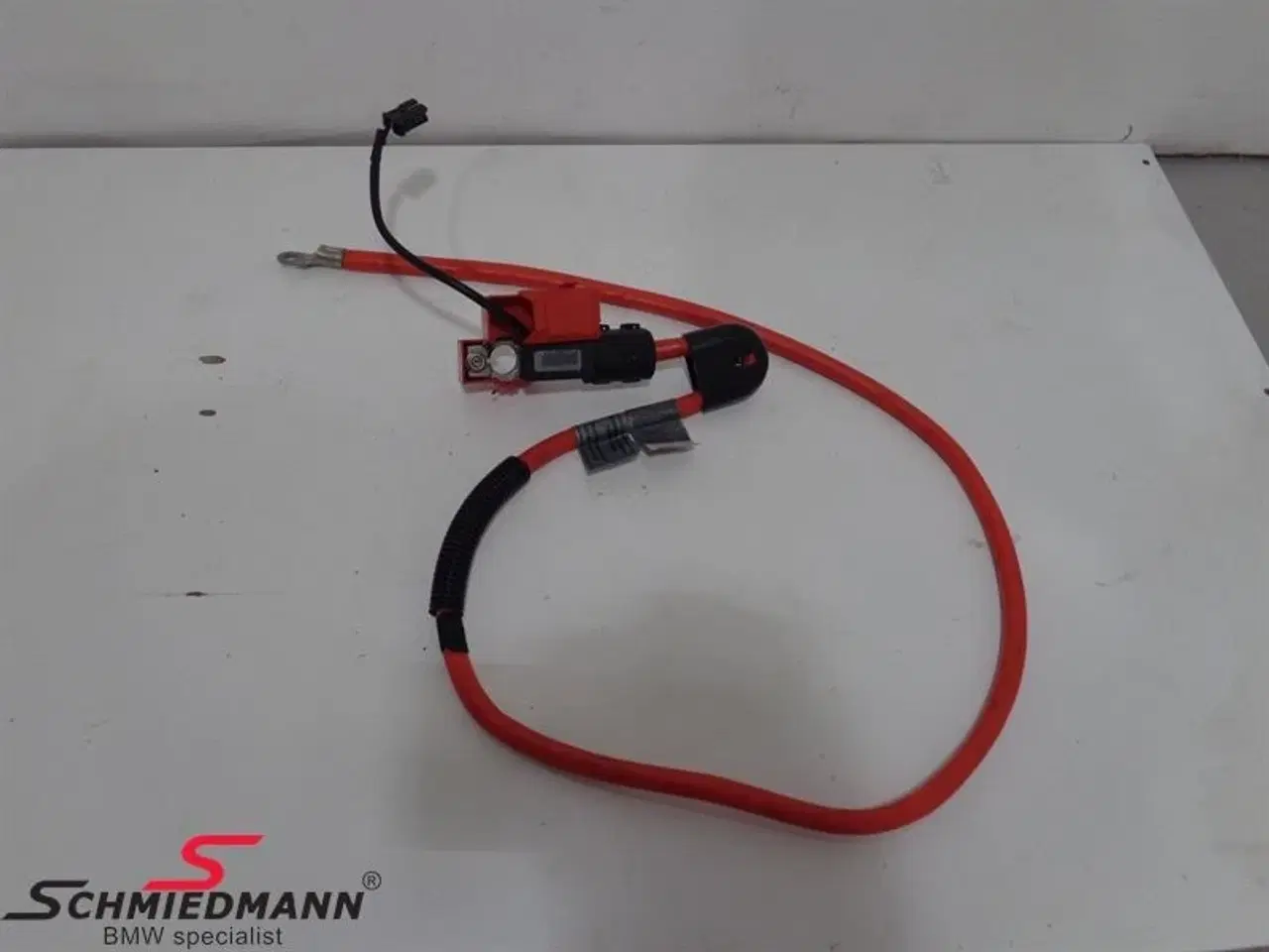Billede 1 - Batteri plus kabel med airbagpatron B61126944536 BMW E61