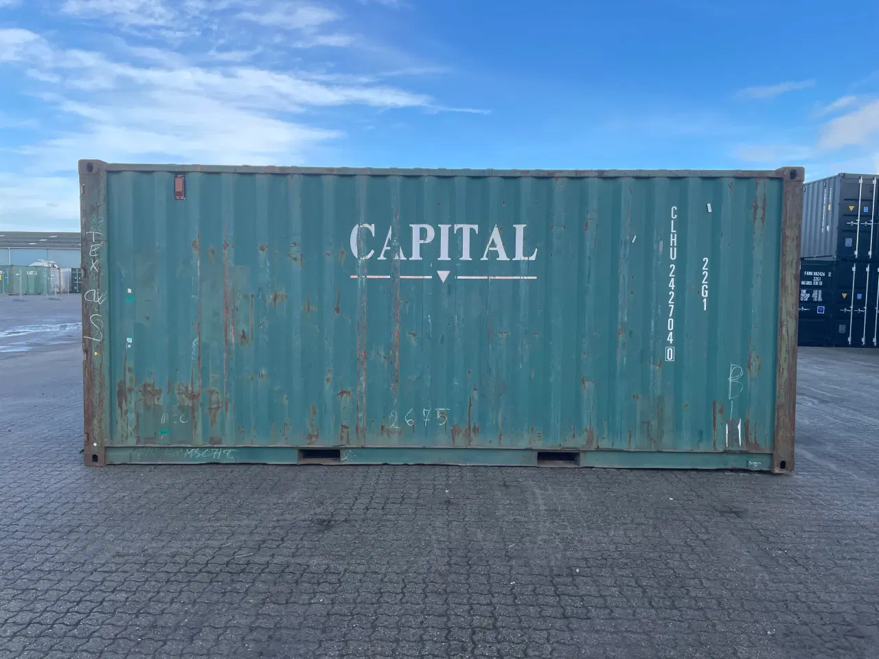Billede 3 - 20 fods Container - ID: GLHU 242704-0