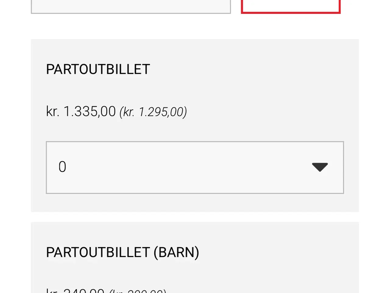 Billede 1 - Rock under broen partout billet 