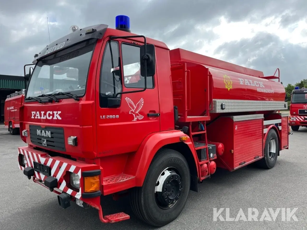 Billede 1 - Brandbil - Tankvogn MAN