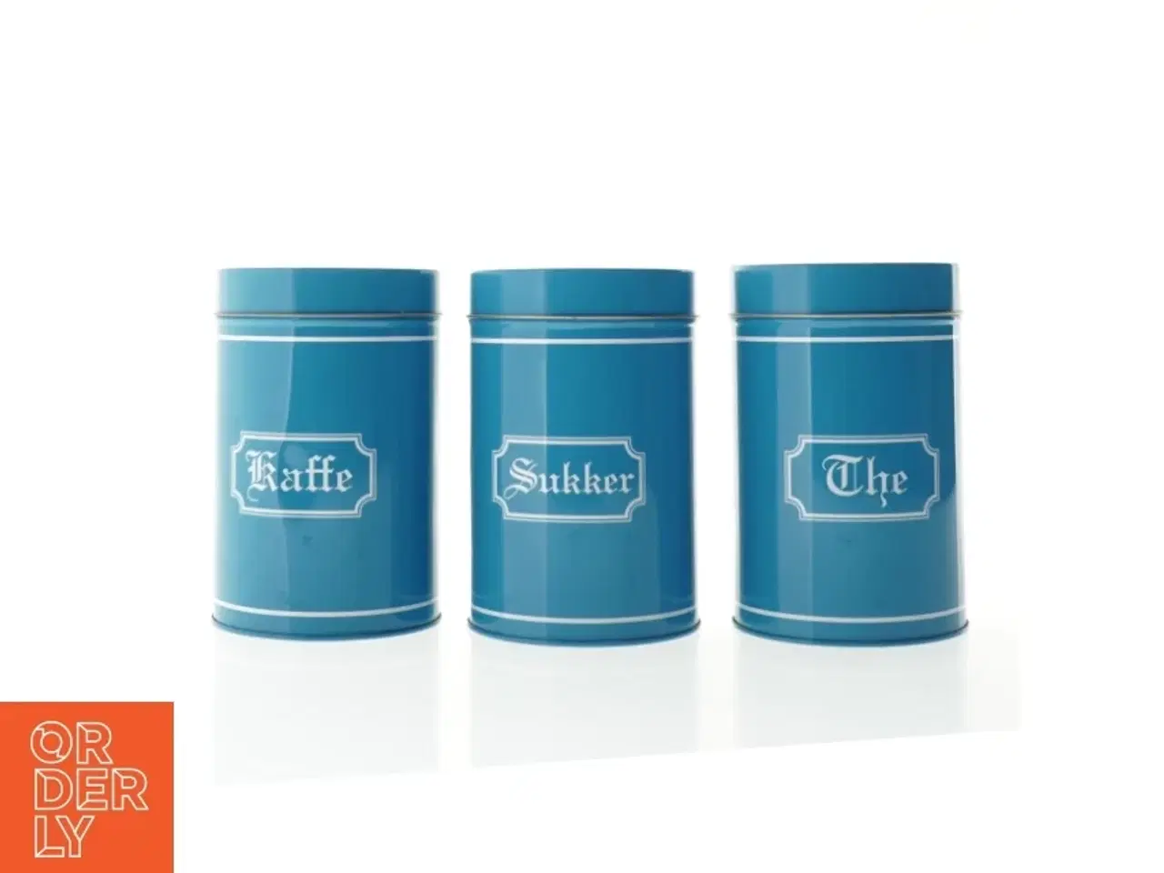 Billede 1 - Vintage Kaffedåser fra DR (str. 16 x 10,5 cm)