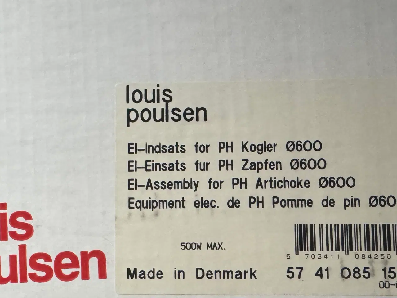 Billede 3 - PH Kogle ø60 kobber