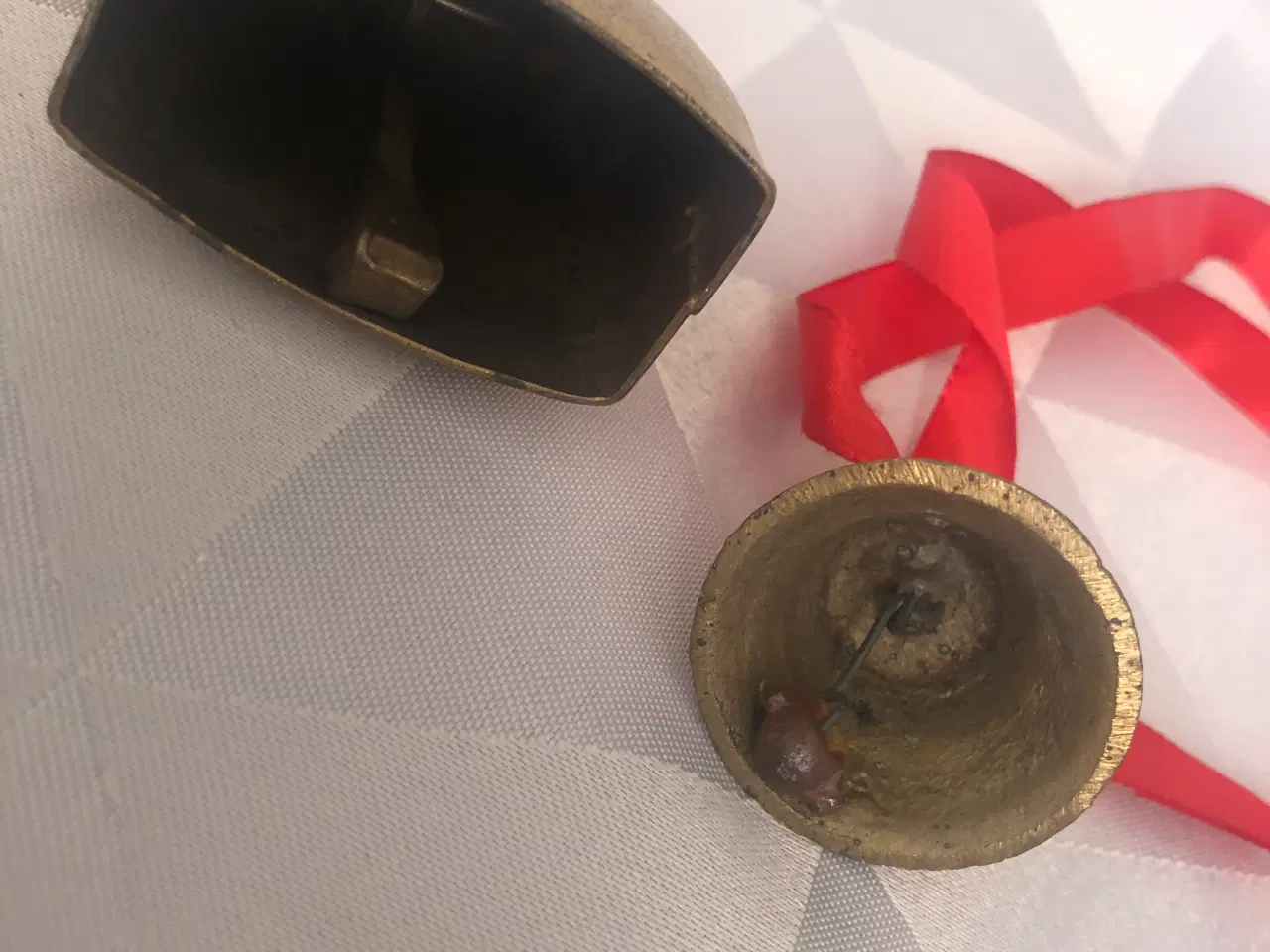 Billede 15 - 2 metal juleklokker 