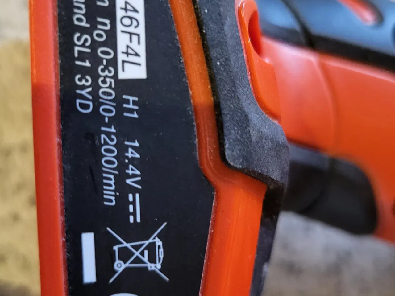 Billede 3 - Black & Decker 14,4 volt bore skrue maskine