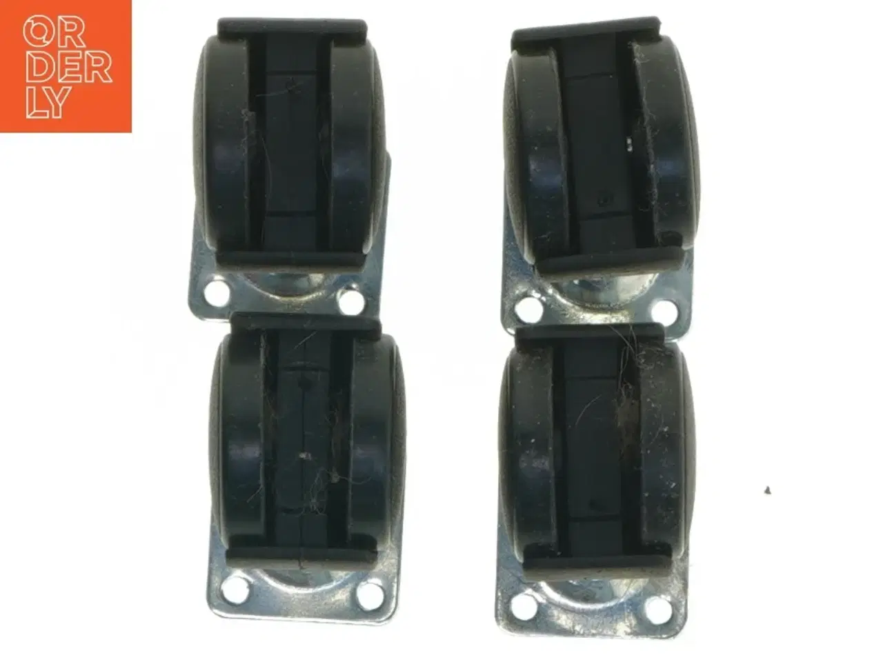 Billede 2 - Møbelhjul, 4 styk (str. 3,5 cm x 3,5 cm. 4 styk)