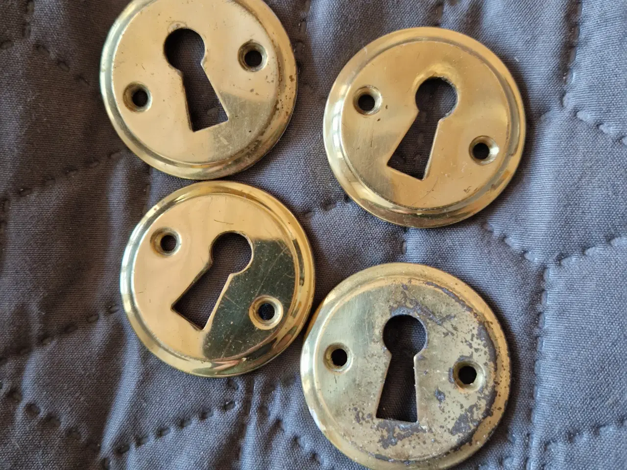 Billede 5 - Massivt antik messing greb