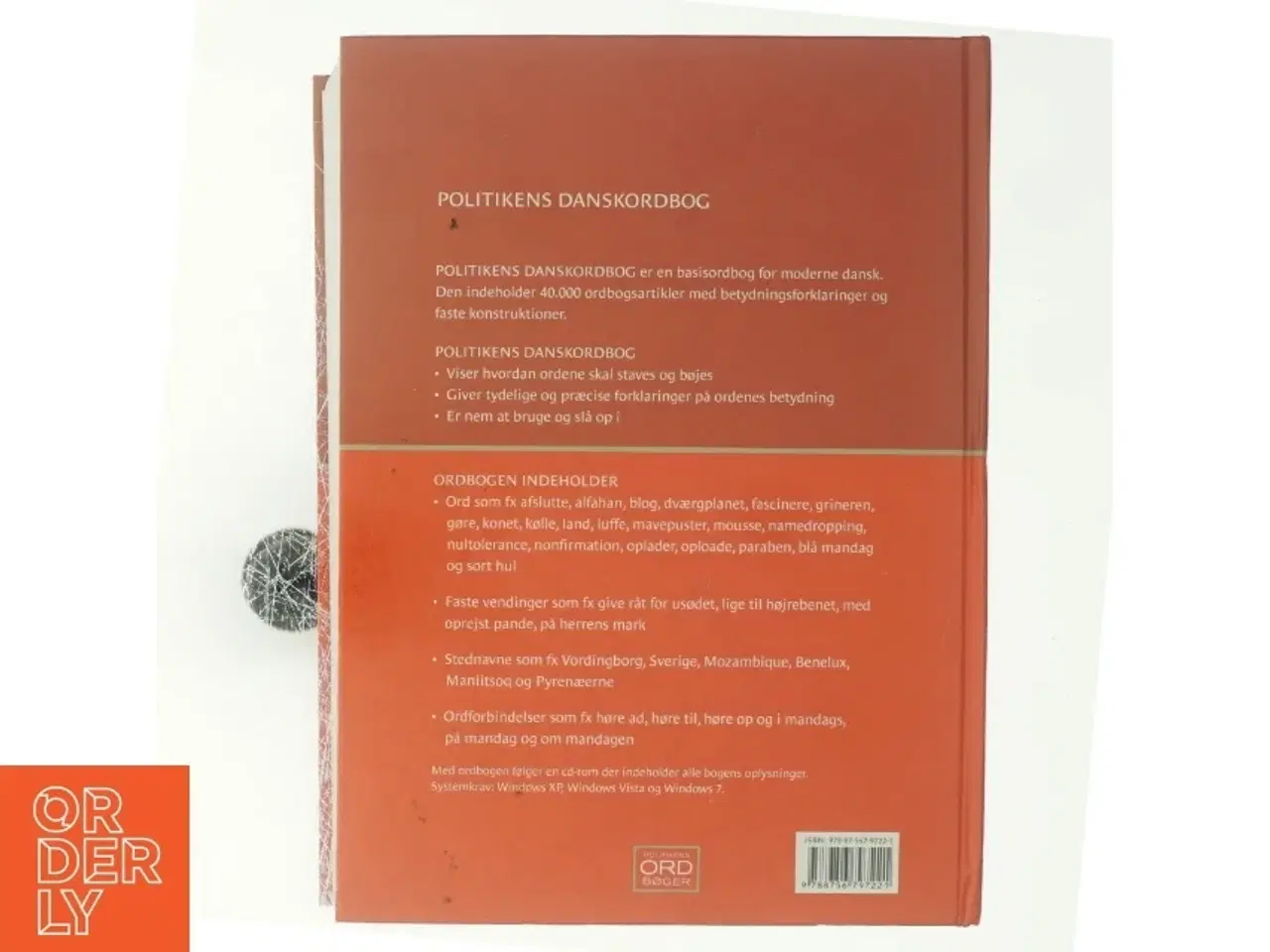 Billede 3 - Politikens Danskordbog med cd-rom (Bog)