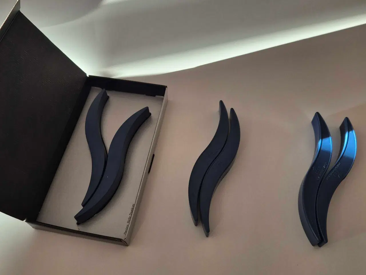 Billede 1 - Royal copenhagen blå bordskåner 