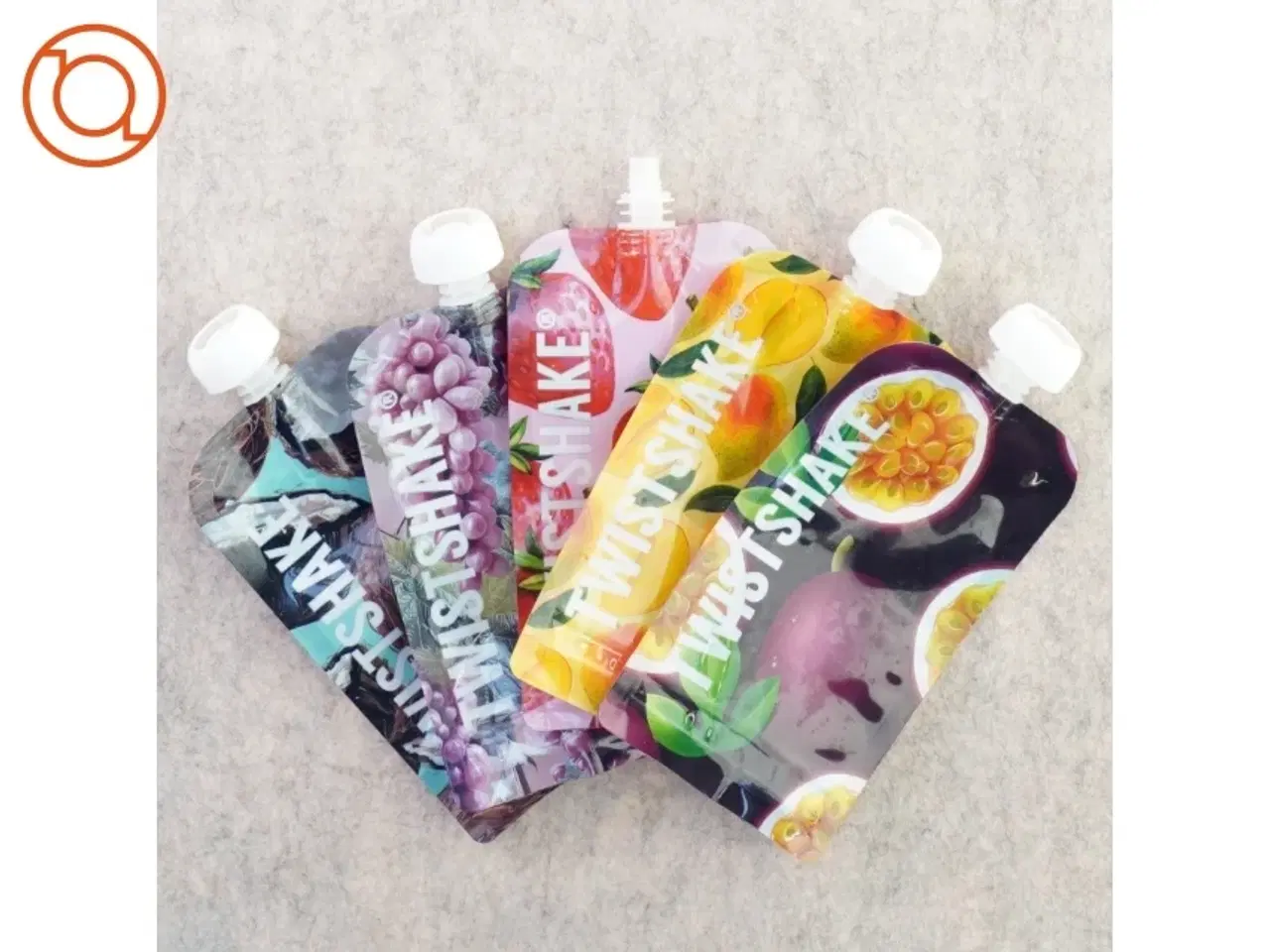 Billede 1 - smoothie beholdere fra Twist shake (str. 21 x 10 cm med prop)