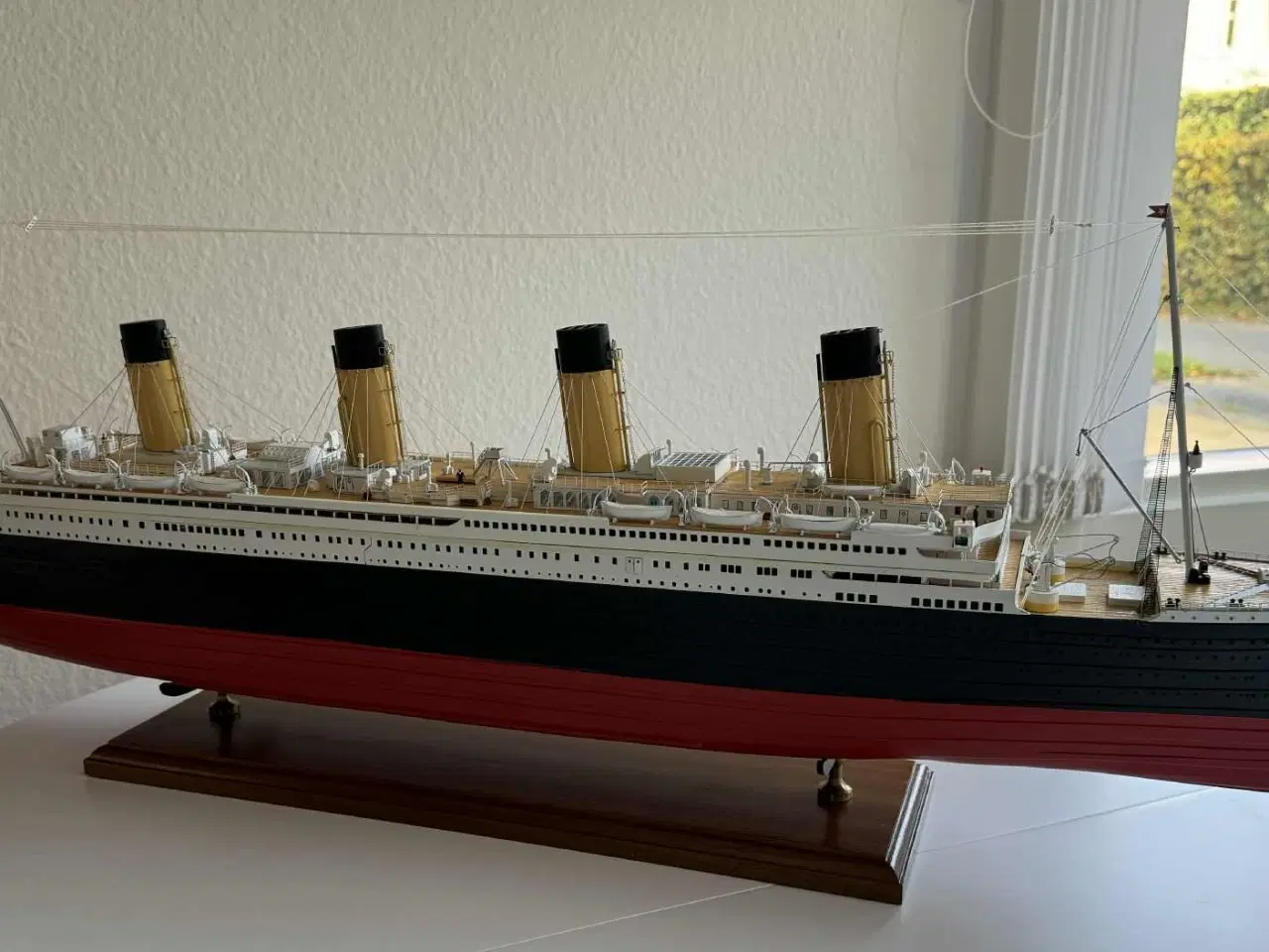 Billede 1 - Modelskib af Titanic