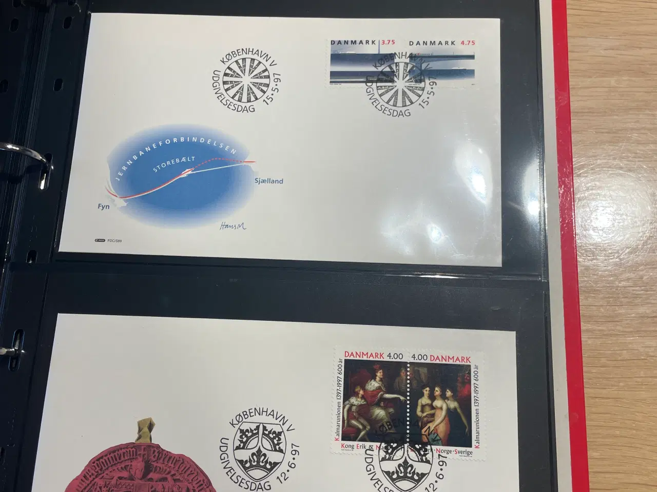 Billede 9 - Førstedagskuverter fra Danmark fra 1996-1998