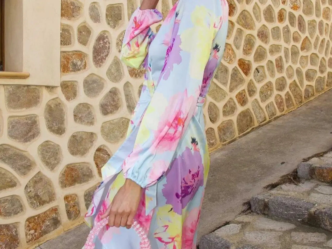 Billede 4 - Ny Crās maxi-wrapkjole str. 40