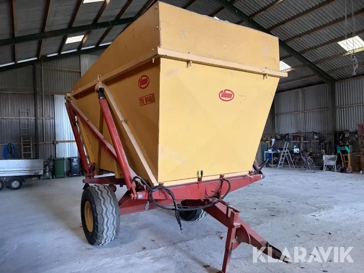 Billede 2 - Tipvogn Vicon TV800