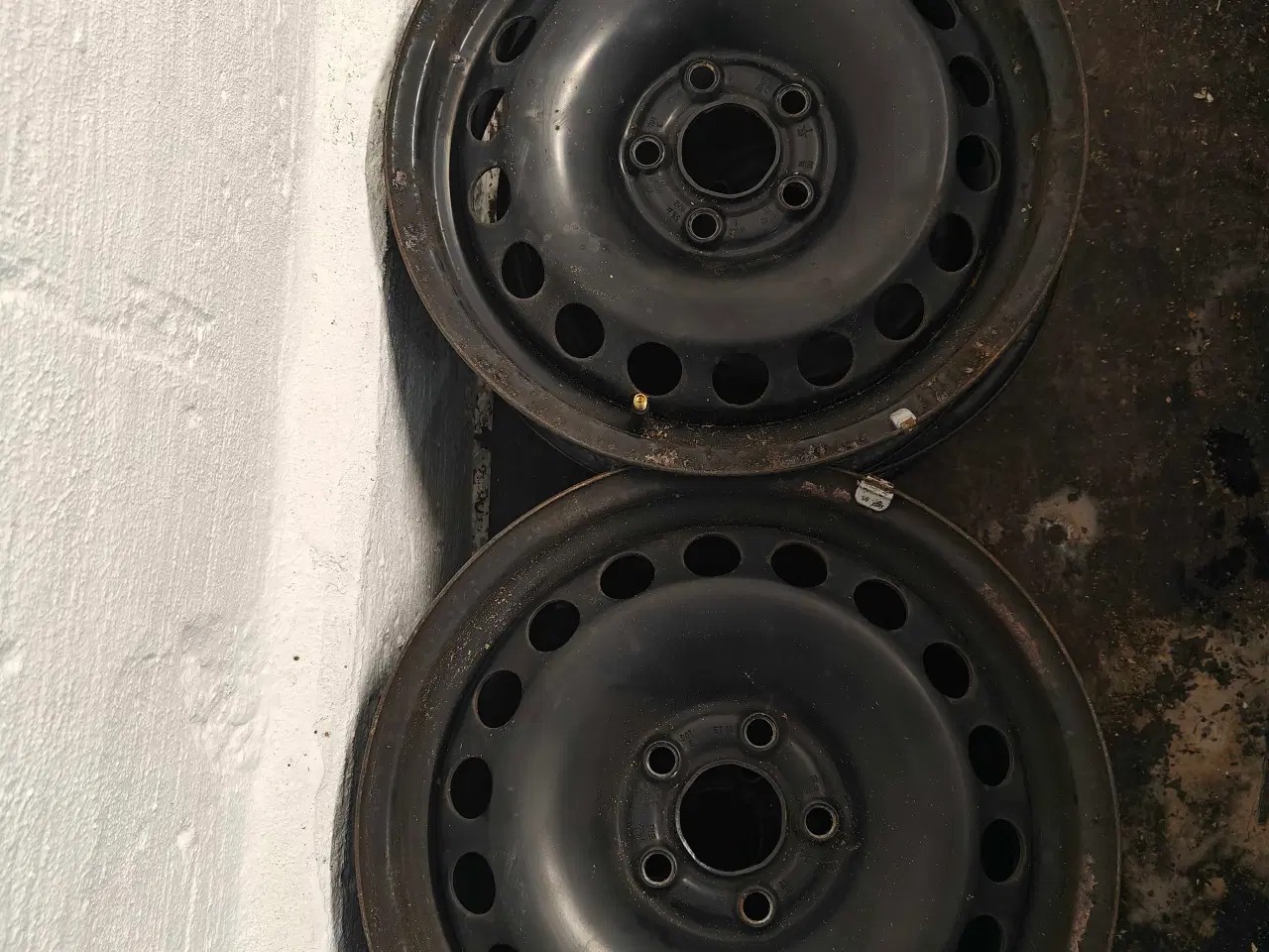 Billede 1 - 4 stk 15" stålfælge