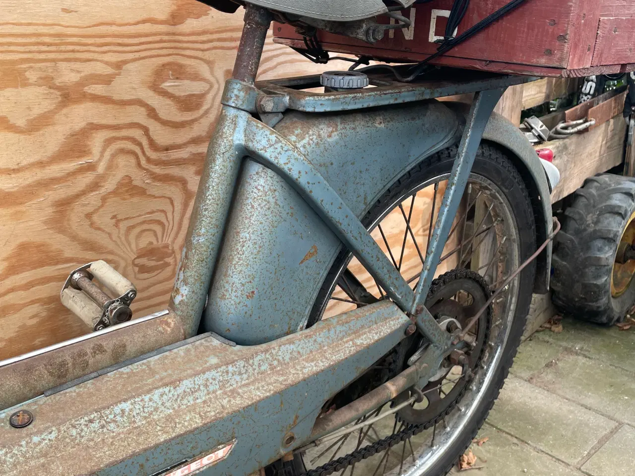 Billede 7 - Peugeot 101 - veteran knallert 1964