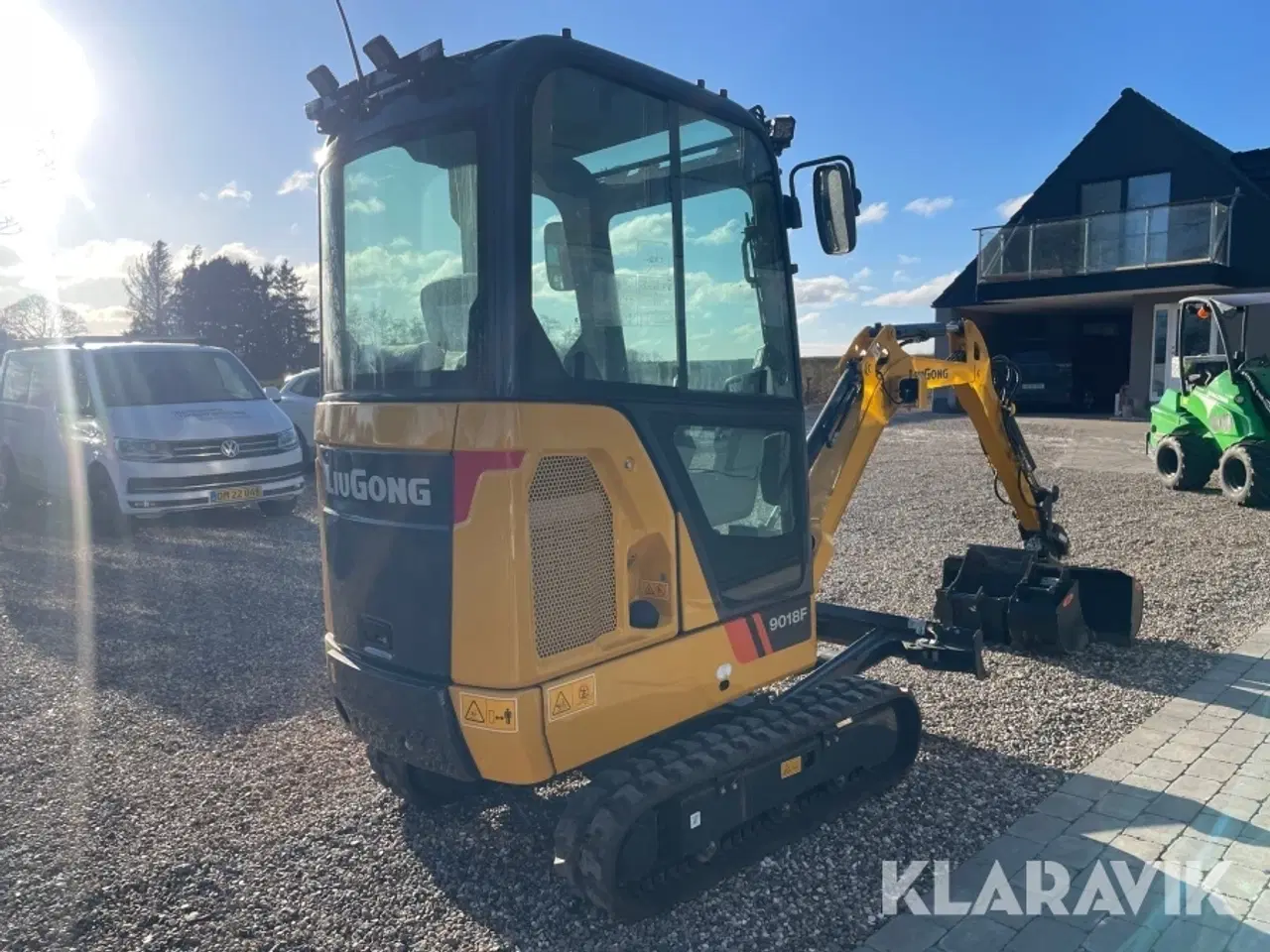 Billede 5 - Gravemaskine Liugong 9018F med compacttilt og skovle