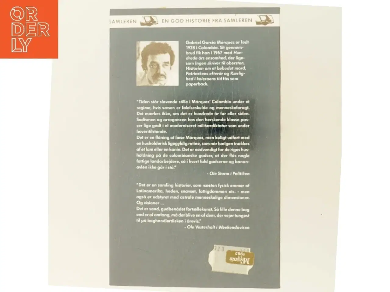 Billede 3 - Mamá Grandes Begravelse af Gabriel García Márquez (Bog)