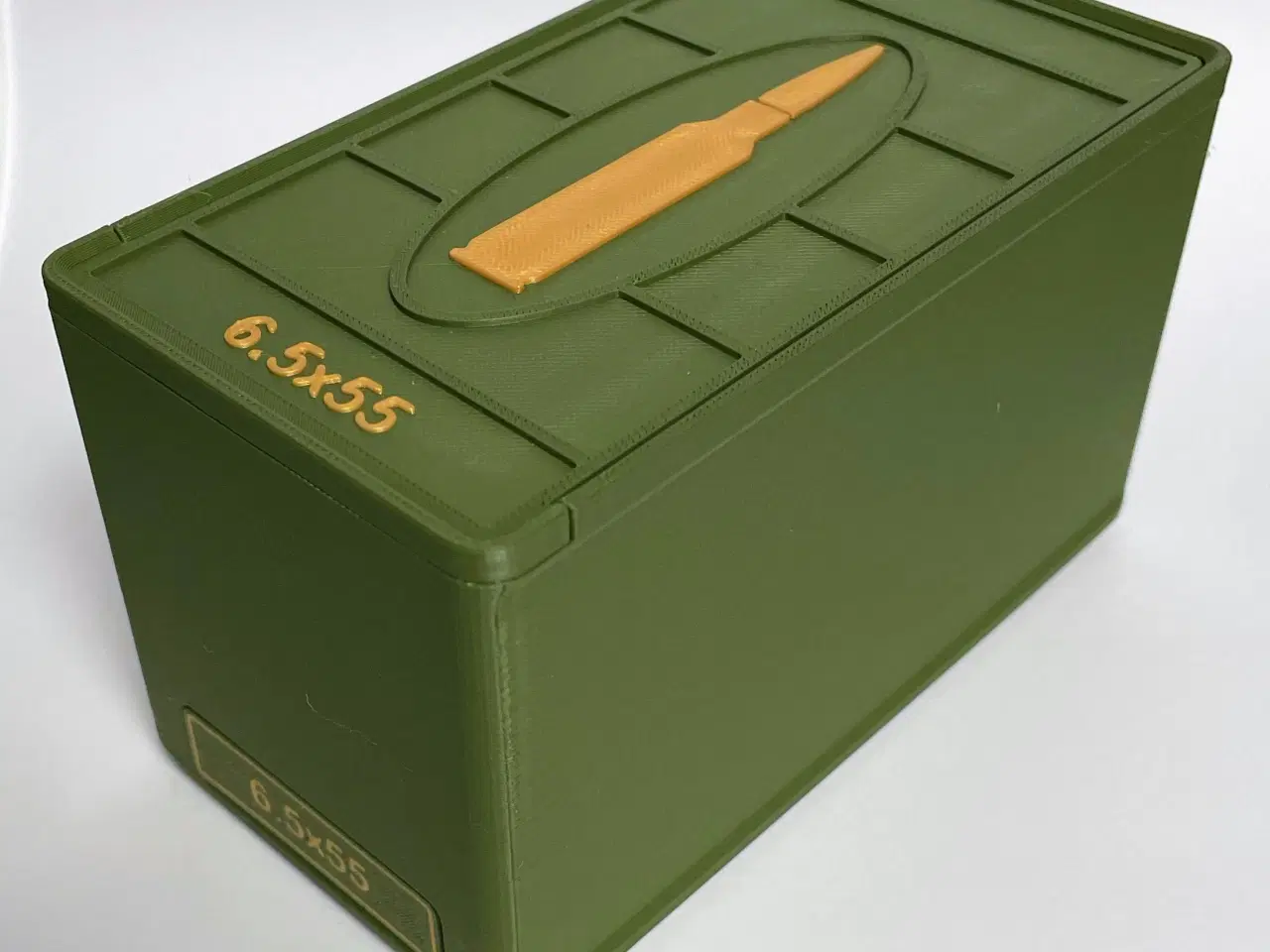 Billede 2 - Ammo-opbevaringsboks – 6,5×55 (50 patroner)
