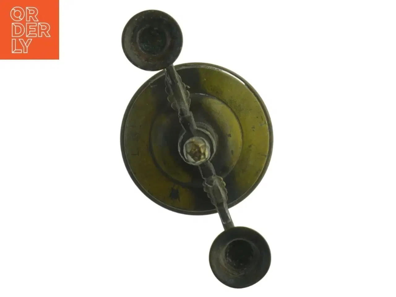 Billede 5 - Vintage lysestager i bronce. (str. 22 cm)