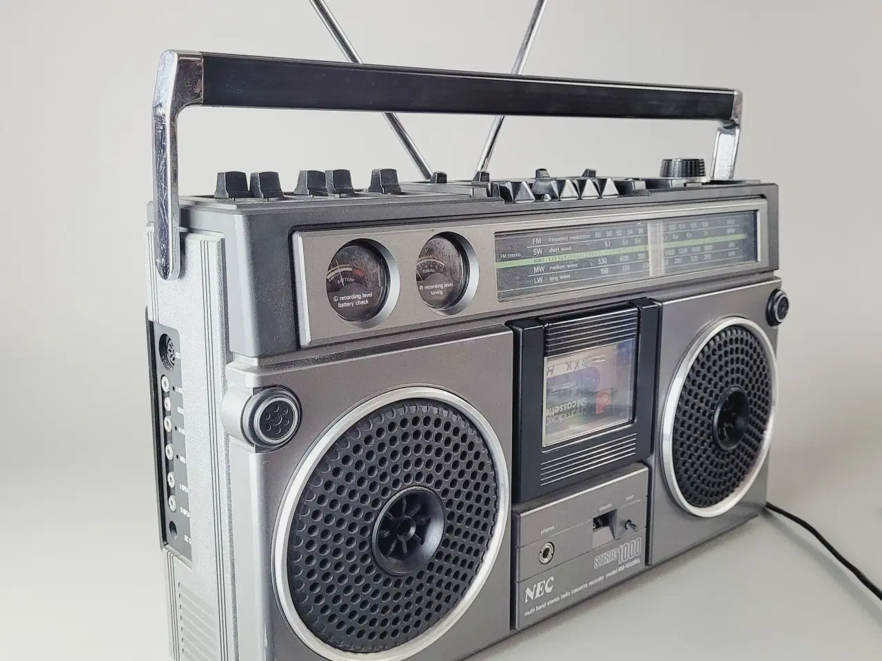 Billede 2 - ⭐️· Sjælden NEC Stereo 1000 Boombox - Samlerobjekt