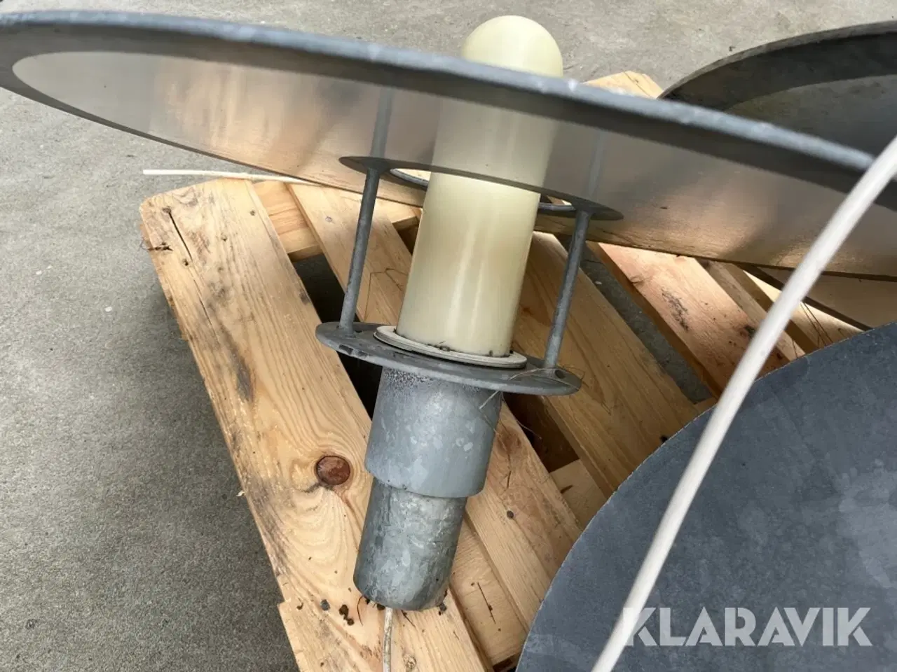 Billede 8 - Udendørslamper Galvaniseret 4 styk