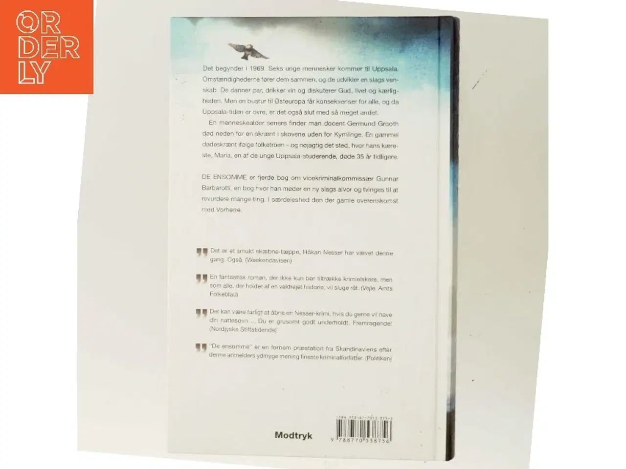 Billede 3 - De ensomme af Håkan Nesser (Bog)