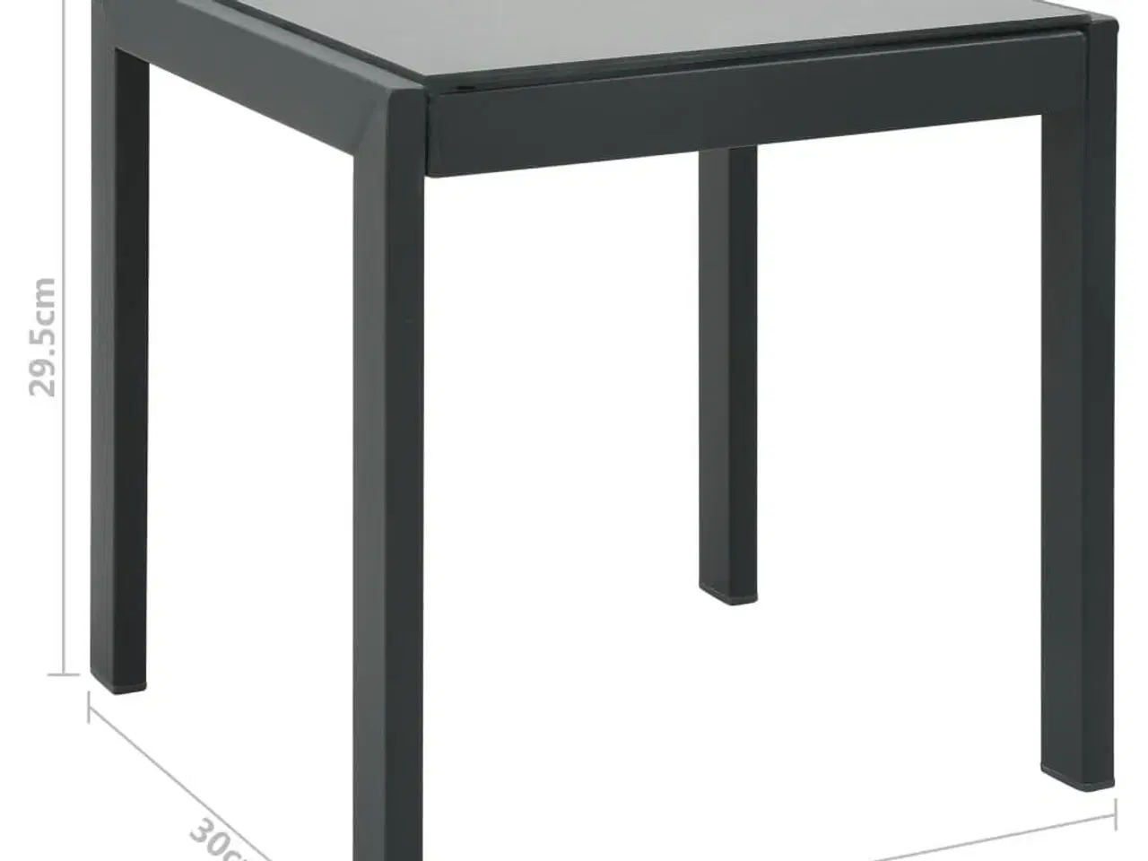 Billede 12 - Liggestole 2 stk. med bord textilene og stål
