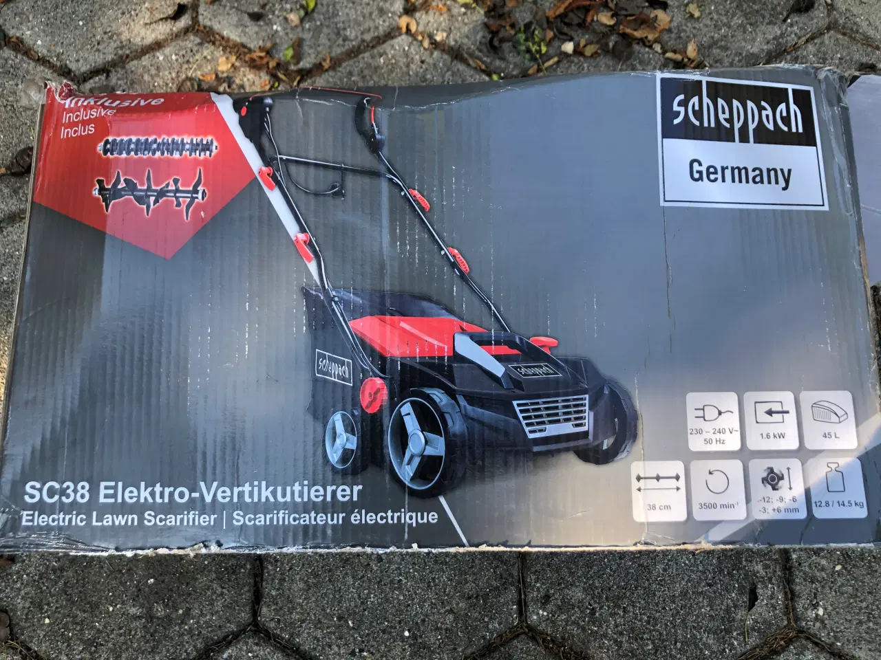 Billede 2 - Mosfjerner, Vertikalskærer OG Lawn Scarifier