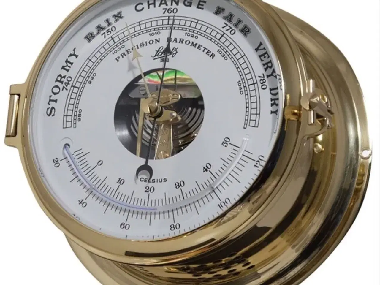 Billede 1 - Barometer og Termometer, Schatz Royal