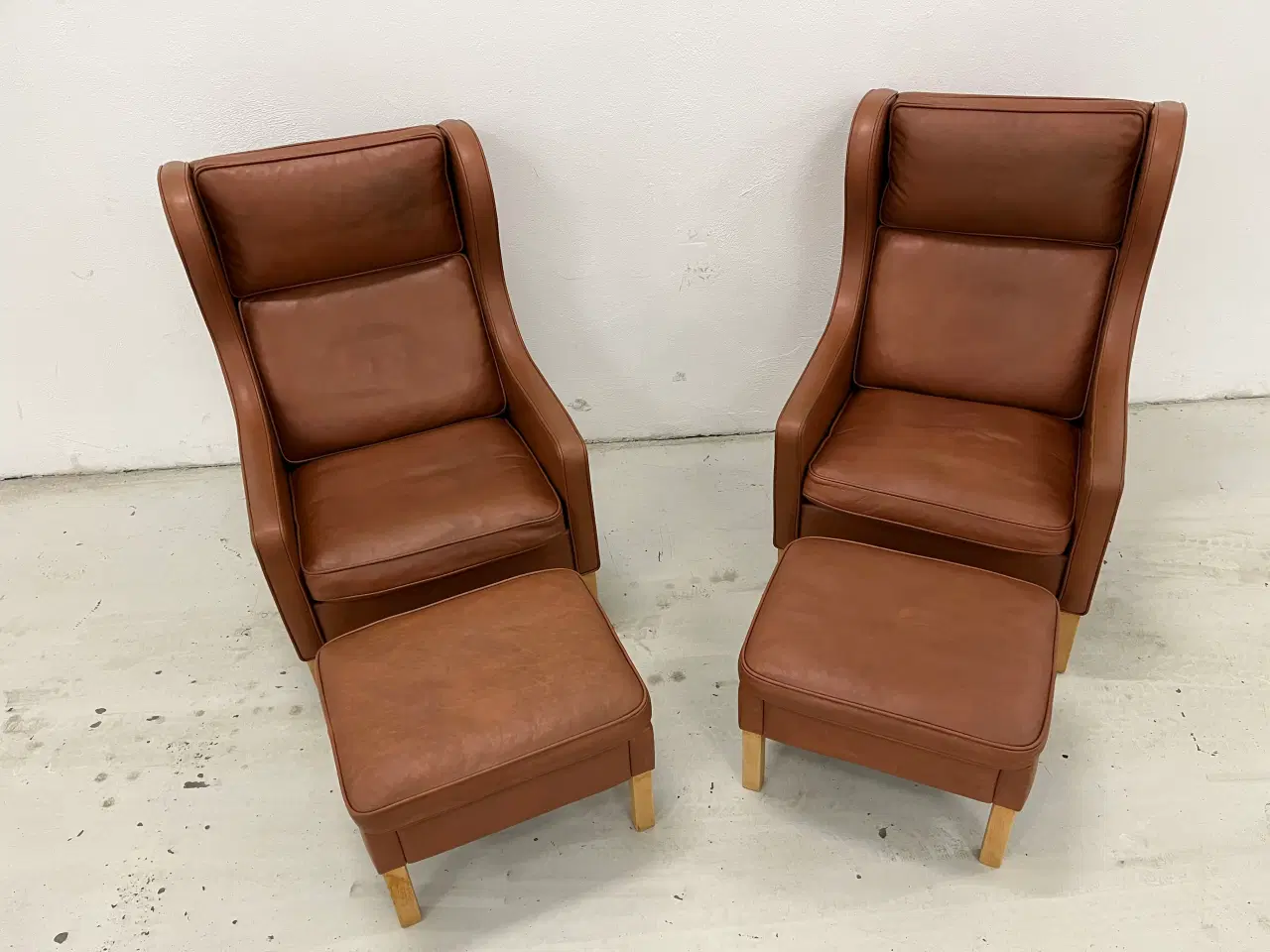 Billede 6 - Mogens Hansen MH195 Øreklapstole m/skamler.