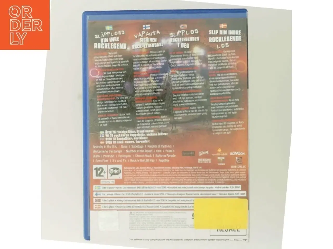 Billede 3 - Guitar Hero III: Legends of Rock PS2 spil fra Activision