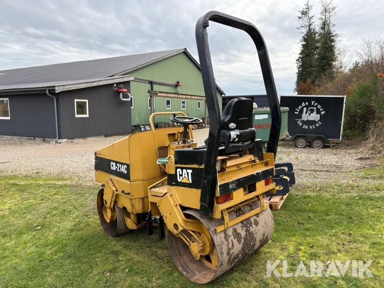 Billede 4 - Vejtromle CAT CB214C