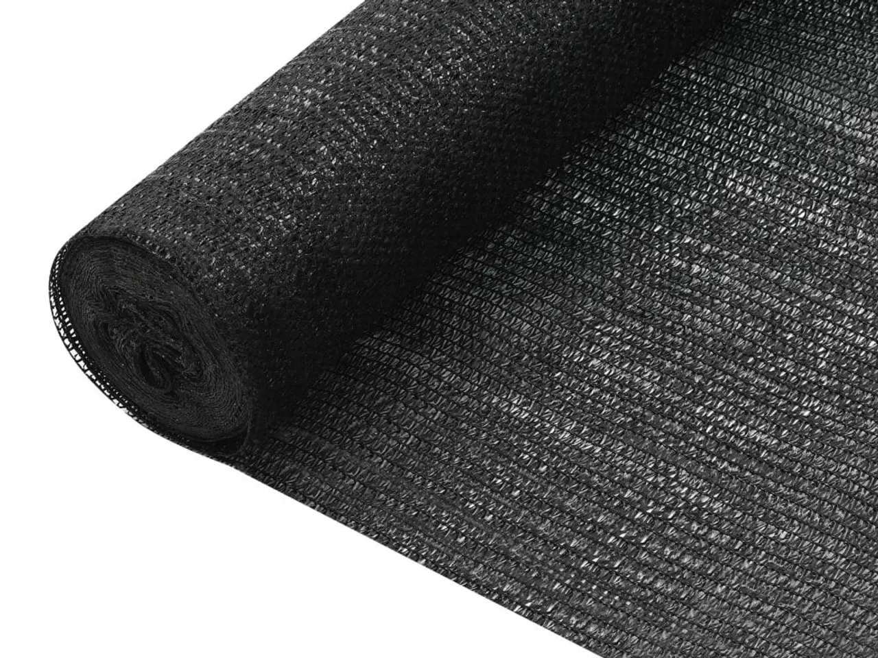 Billede 1 - Afskærmning 2x10 m HDPE 75 g/m² sort