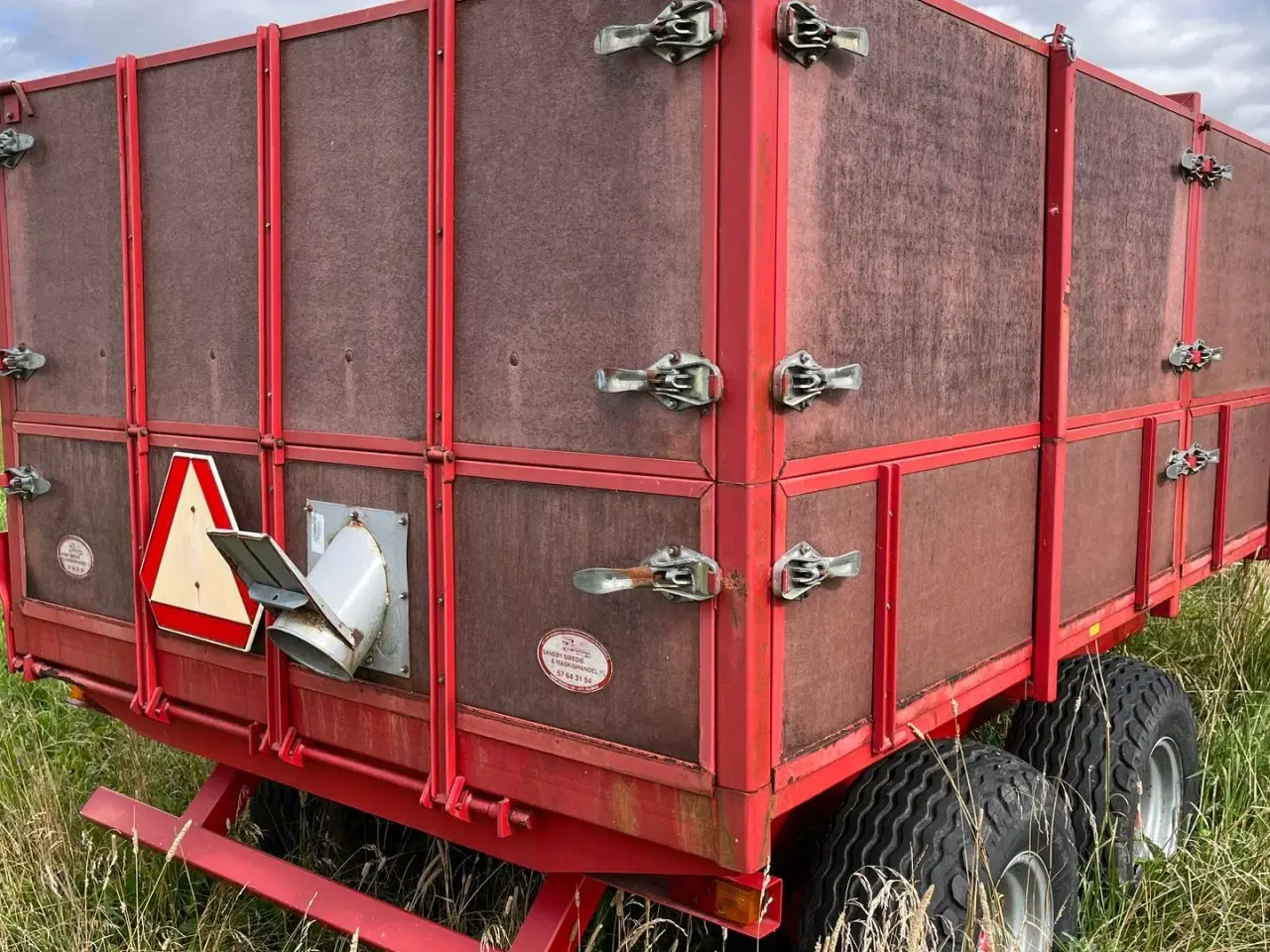 Billede 3 - INTHO 8TON Højtip med hydr. Bremser