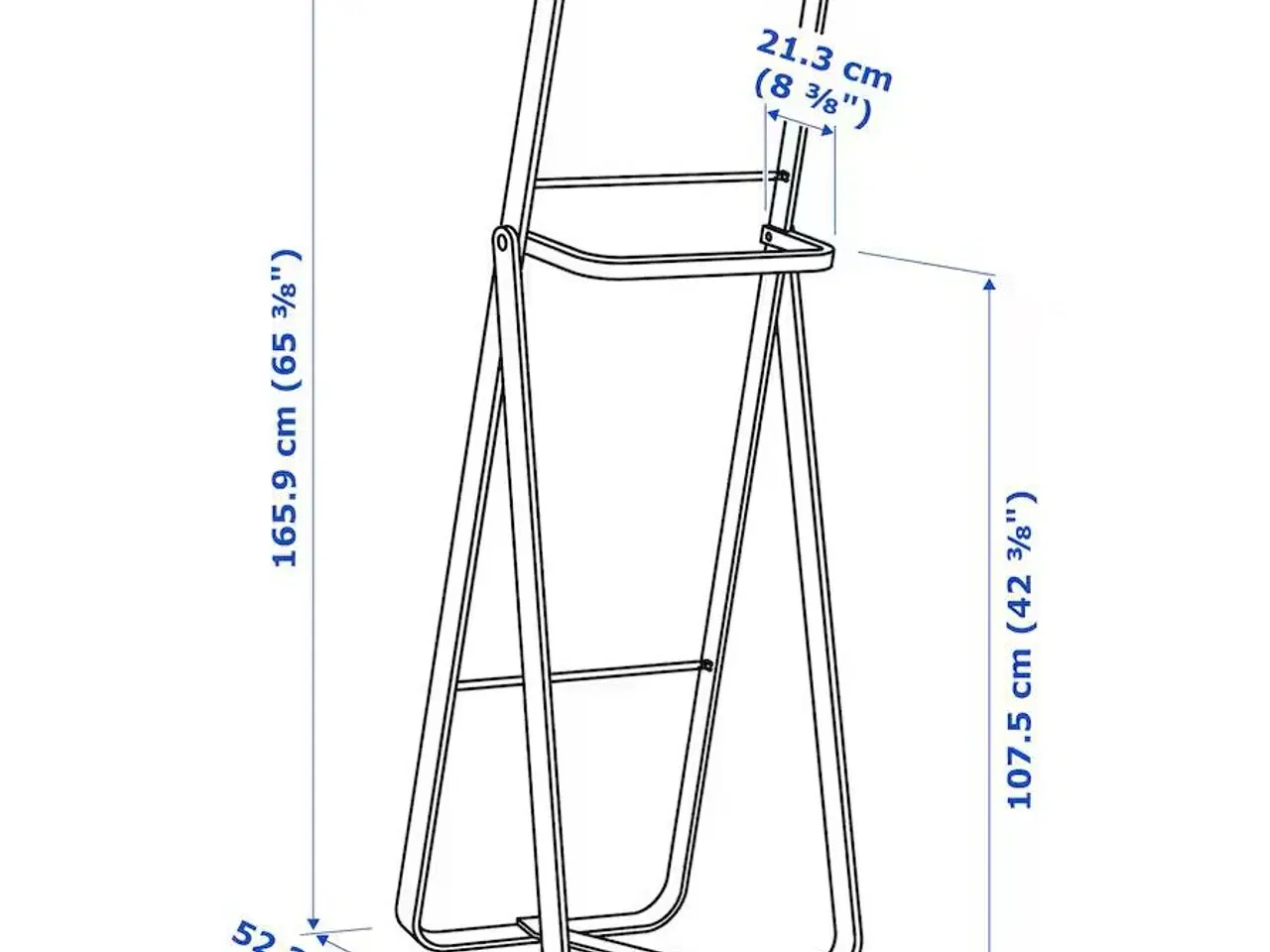 Billede 3 - Bamboo full body mirror