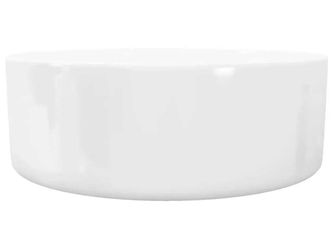 Billede 5 - Håndvask rund keramik 40x15 cm hvid
