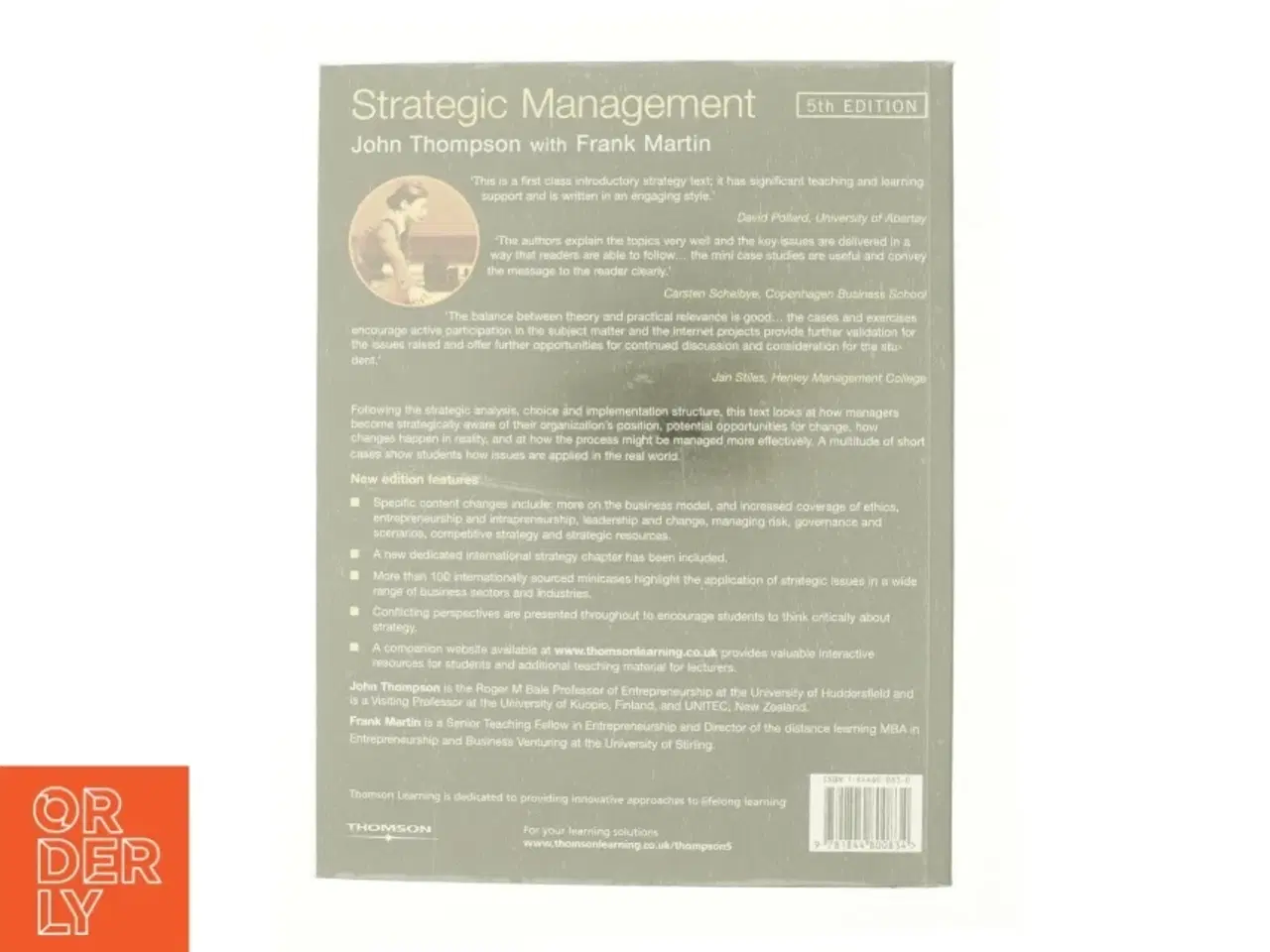 Billede 3 - Strategic Management : Awareness and Change by John Thompson af Thompson, John / Martin, Frank (Bog)