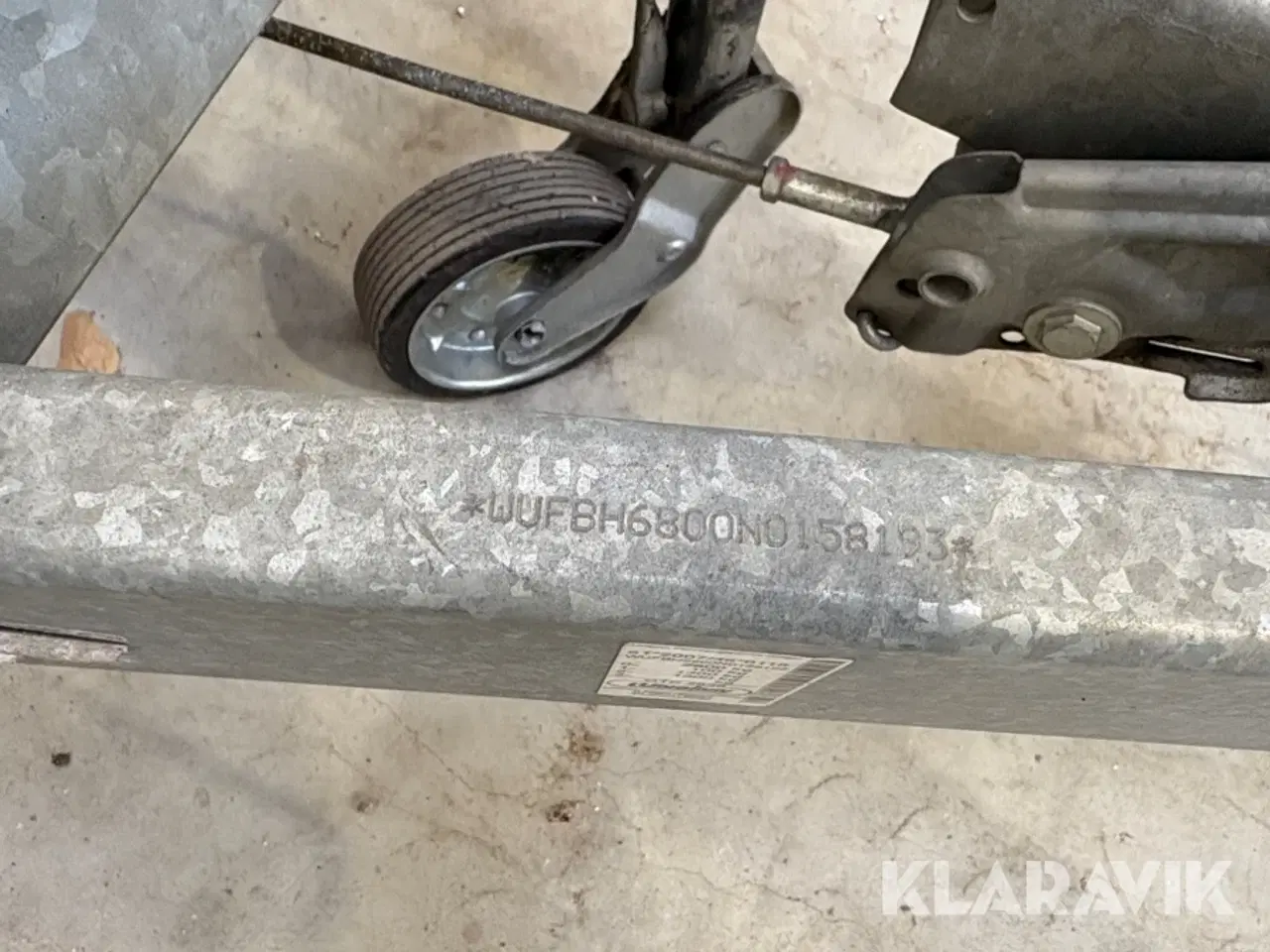 Billede 11 - Gardin trailer Unsinn GTP 2636 med isoleringsmaskine monteret