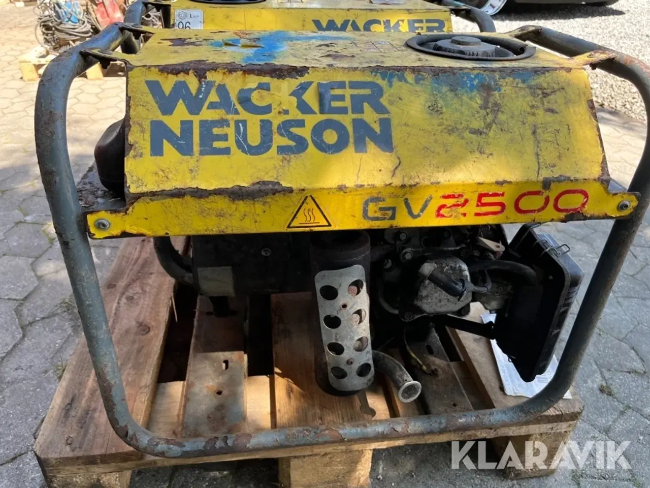 Billede 10 - Generator Wacker Neuson GV2500 3 styk