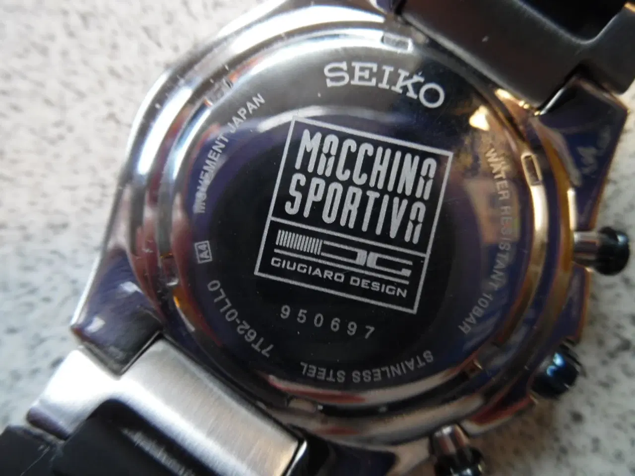 Billede 6 - Seiko Macchina Sportiva Giugiaro Design Chronograp