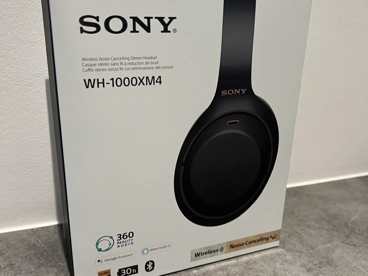 Billede 1 - Sony WH-1000XM4 Hovedtelefoner 