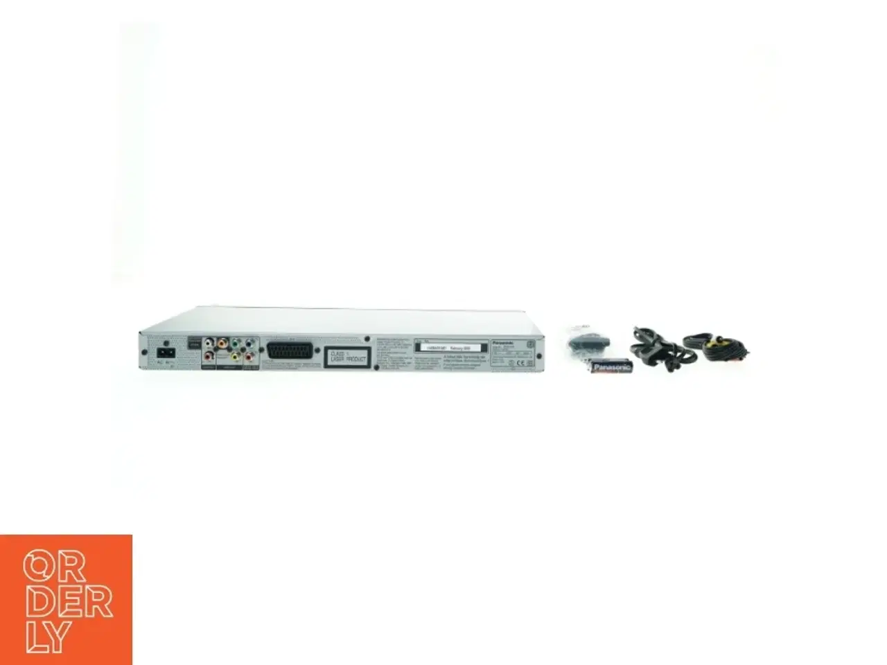 Billede 3 - Dvd afspiller med kabler og fjernbetjening fra Panasonic (str. 43 x 24 cm)