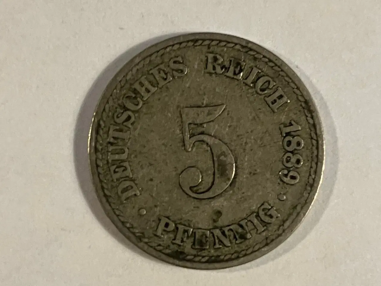 Billede 1 - 5 Pfennig Germany 1889
