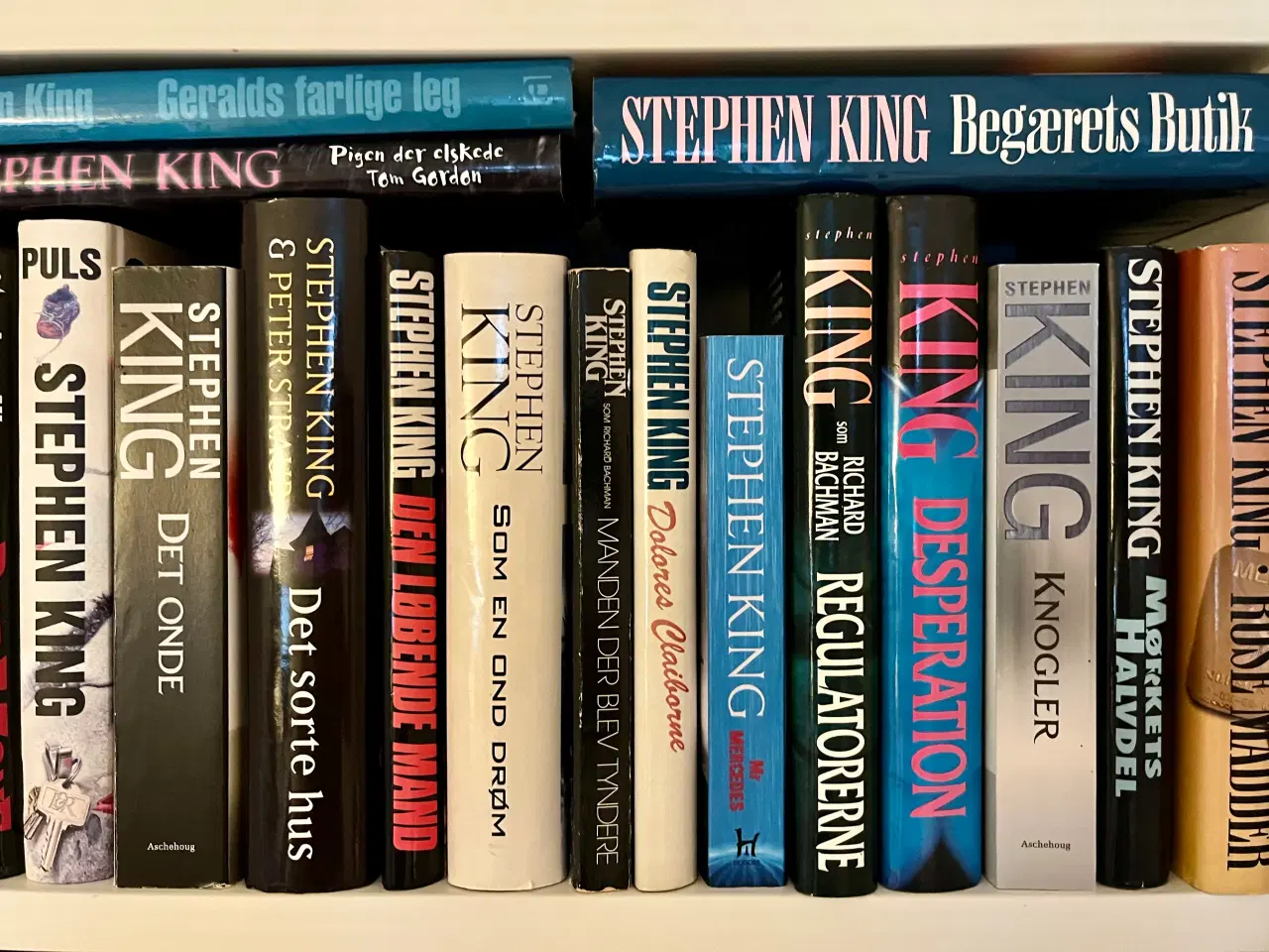 Billede 2 - Stephen King bøger - pris i tekst