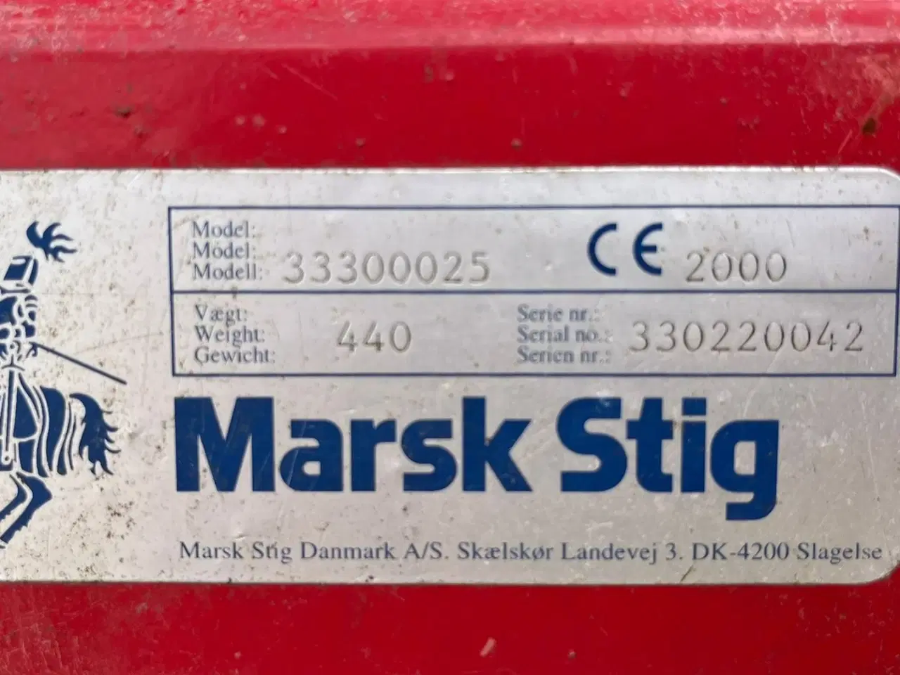 Billede 2 - Marsk Stig MS-K let-s med tromle 3m bred, med overløft lift på. Den er som ny og kun meget lidt brugt.